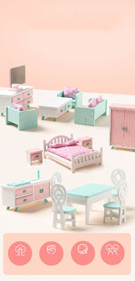 Jouets de Mini Montessori Wooden Girls Bedroom sans des bavures