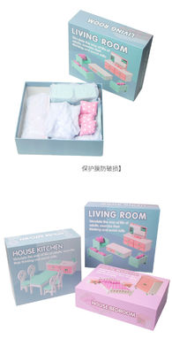 Jouets de Mini Montessori Wooden Girls Bedroom sans des bavures