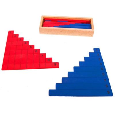 Addition de Montessori et conseil en bois de soustraction pour l'enseignement tôt de mathématiques