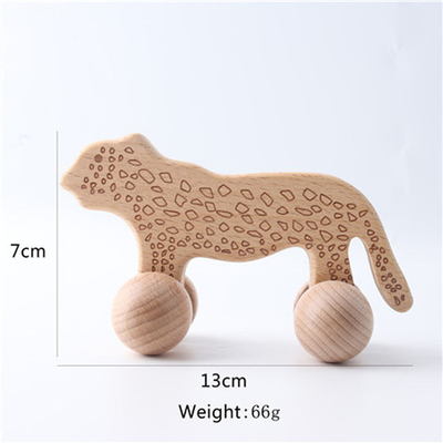 le bébé 9/Style bloc constitutif le cadeau Toy Beech Wood Car Educational Montess de noix noire de voiture de Toy Maple Car Mahogany Classic