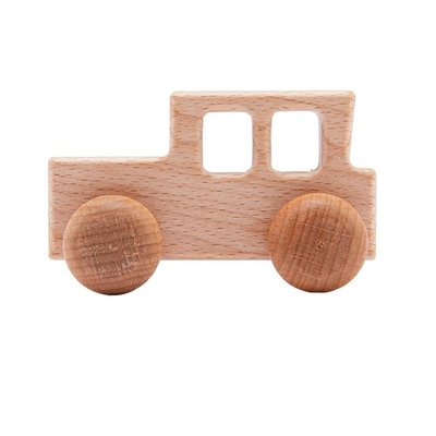 le bébé 9/Style bloc constitutif le cadeau Toy Beech Wood Car Educational Montess de noix noire de voiture de Toy Maple Car Mahogany Classic