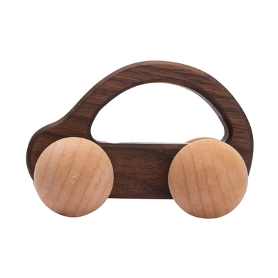 le bébé 9/Style bloc constitutif le cadeau Toy Beech Wood Car Educational Montess de noix noire de voiture de Toy Maple Car Mahogany Classic