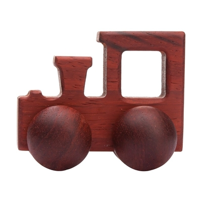 le bébé 9/Style bloc constitutif le cadeau Toy Beech Wood Car Educational Montess de noix noire de voiture de Toy Maple Car Mahogany Classic