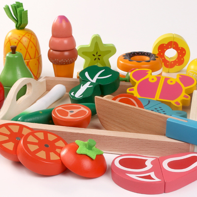 La cuisine de simulation feignent des enfants de Toy Wooden Montessori Educational For