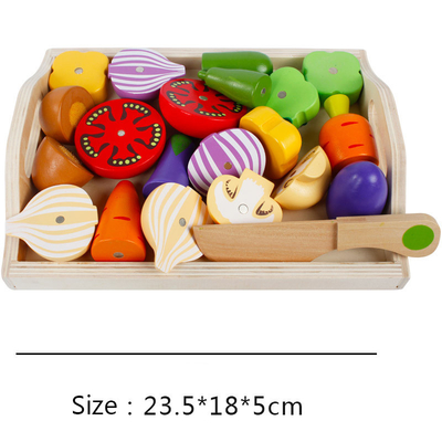 La cuisine de simulation feignent des enfants de Toy Wooden Montessori Educational For