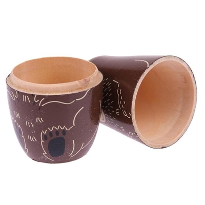 Cadeaux faits main d'enfants de Matryoshka de poupée russe en bois