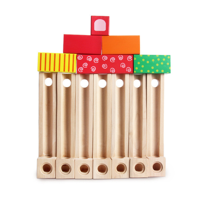 blocs constitutifs en bois Toy Educational For Children Kid du marbre 33Pcs
