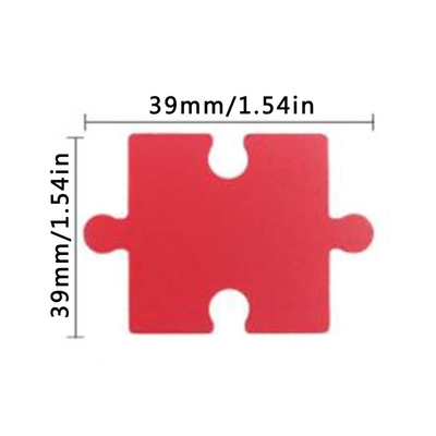 Bloc constitutif denteux créatif en bois 1Set DIY 3D d'enfants éducatif