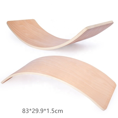Bascule en bois Bent Board Exercise Balance pour des enfants