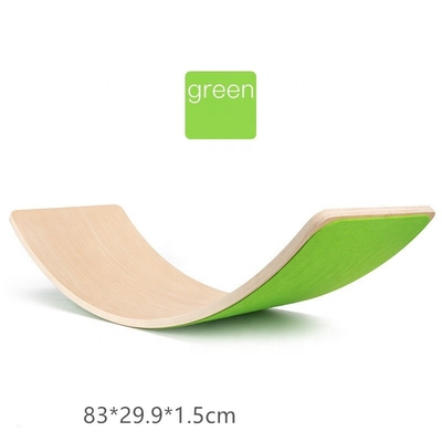 Bascule en bois Bent Board Exercise Balance pour des enfants