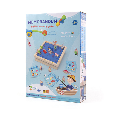 Deux dans une formation de pêche de mémoire de développement de concentration de jeu