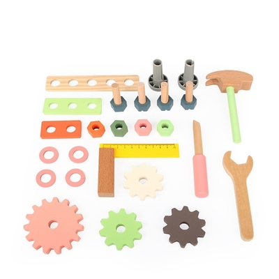 Jouet en bois du puzzle DIY de simulation de Chambre de jeu d'interaction d'enfant de parent
