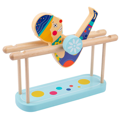 Jouets d'amusement des loisirs des enfants de blocs constitutifs de jeu de renversement de cirque