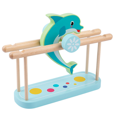 Jouets d'amusement des loisirs des enfants de blocs constitutifs de jeu de renversement de cirque