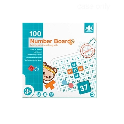 Cent numéros de pensée mathématiques d'aides à la formation de Montessori de conseil 1 100